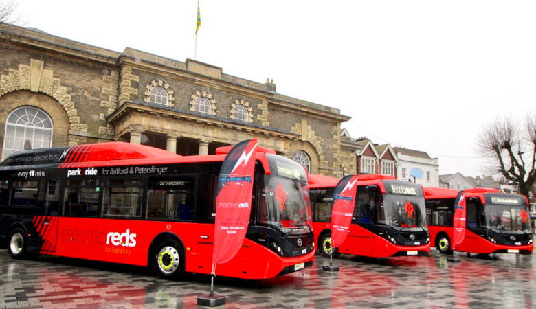 Salisbury Reds Electric Buses