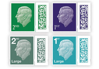 King Charles III stamps. Photo: Royal Mail