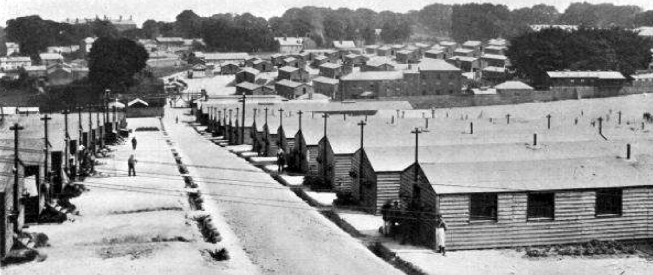 The site was home to a POW camp during the First World War