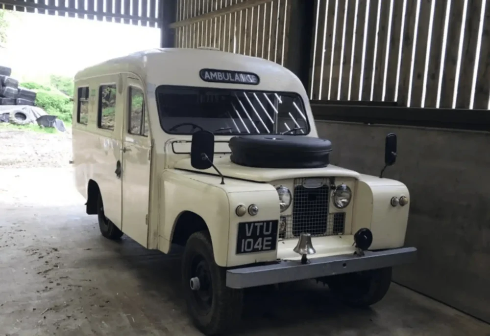 Annie the Ambulance will go under the hammer at Haynes Motor Museum next week. Picture: Charterhouse