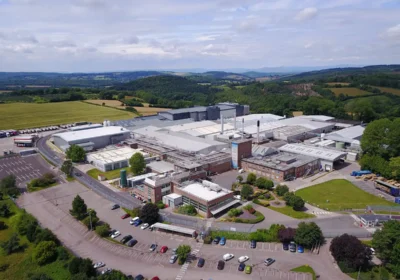 The Suntory factory in Coleford, Gloucestershire, which has produced Ribena since 1947. Picture: Suntory