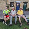 Dorset Historic Churches Trust fundraisers Mike Keatinge, John Stokoe and Eric Jager