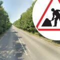 Work is being carried out on the A39 Puriton Hill this week