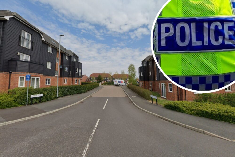 Police said the stolen Mini was later found in Applin Road, Salisbury