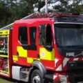 Fire crews were sent to Galhampton Hill on Tuesday morning