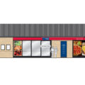 The cash point would be installed to the front of the new One Stop shop in Wincanton