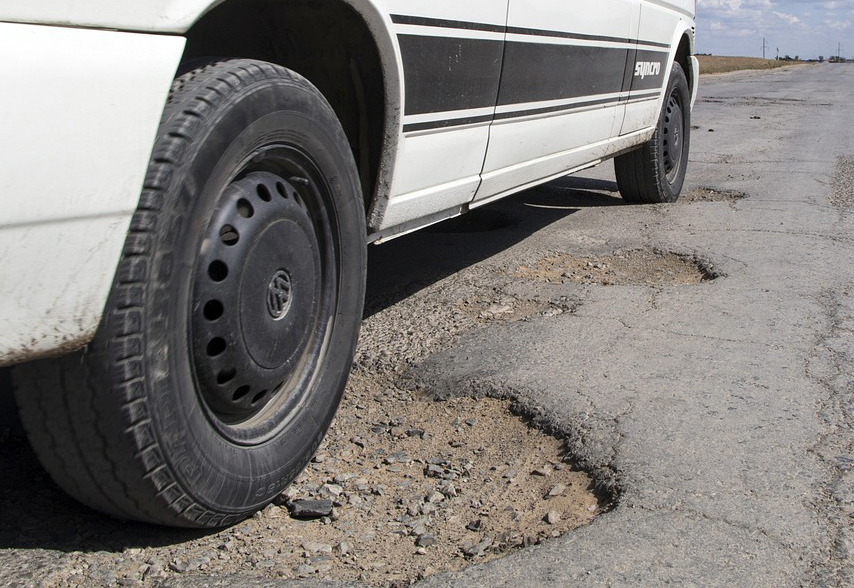 Potholes are a big concern for UK drivers, the RAC survey found