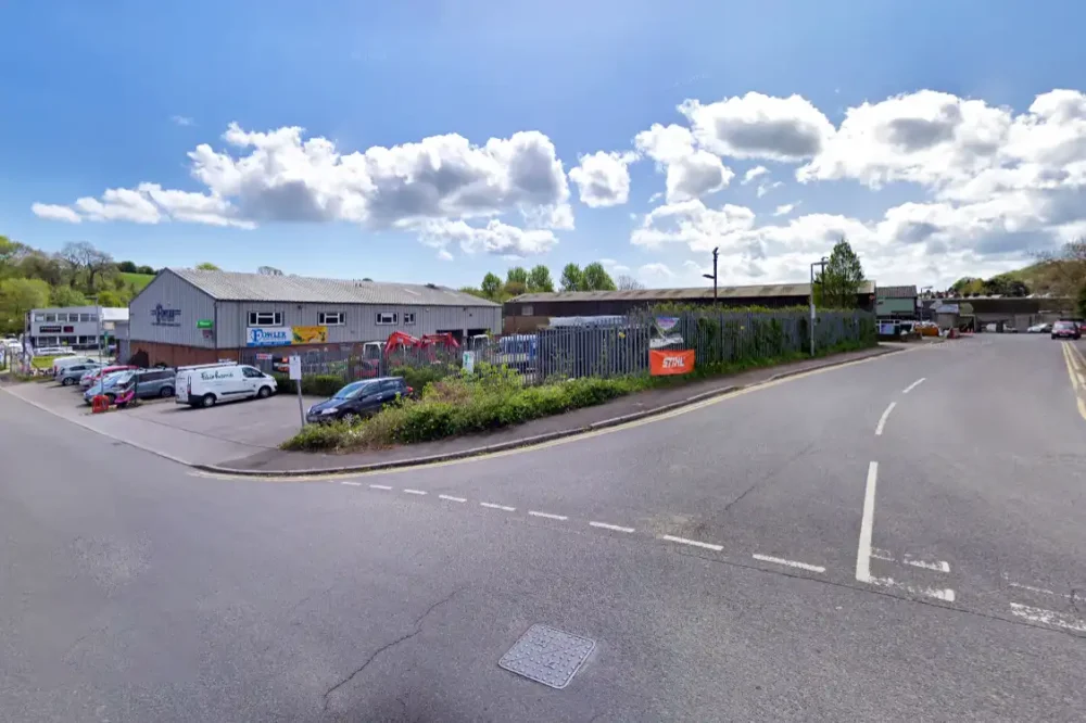 The new gym would be at a building on the St Andrew's Trading Estate in Bridport. Picture: Google