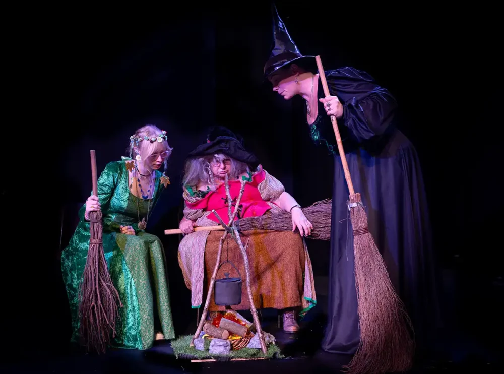 Wyrd Sisters runs from October 18 to 21 at Shaftesbury Arts Centre