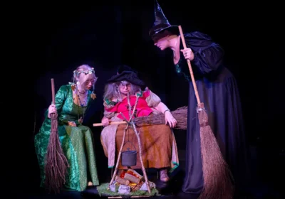 Wyrd Sisters runs from October 18 to 21 at Shaftesbury Arts Centre