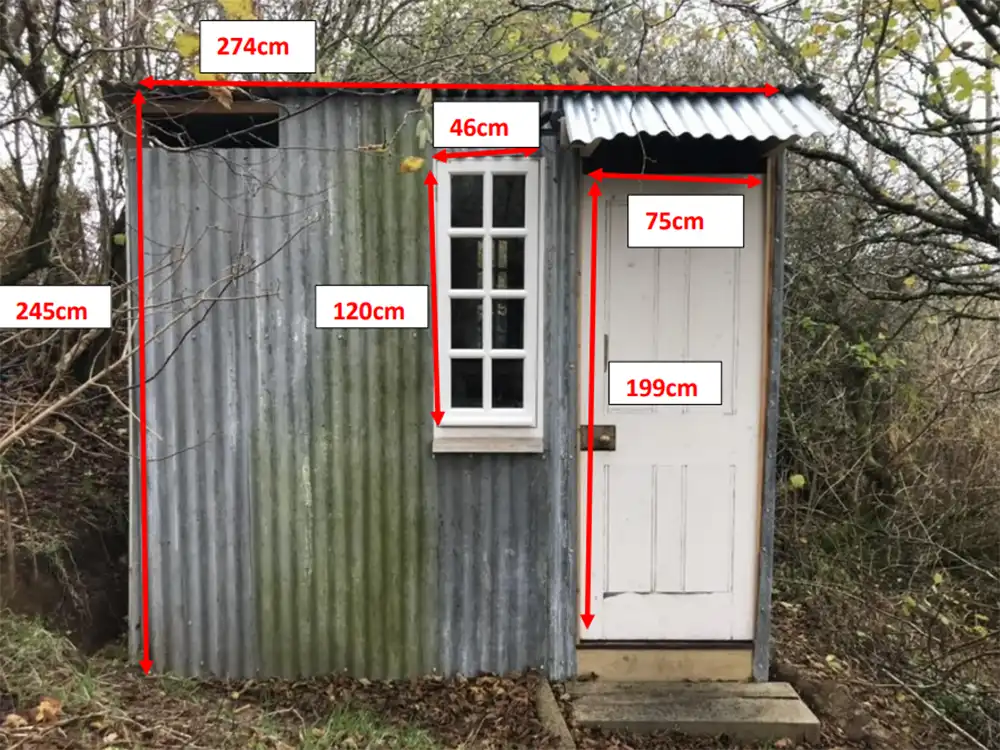 The shower block and toilet at the site. Picture: Dorset Council