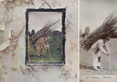 Wiltshire thatcher Lot Long is on the cover of Led Zeppelin IV, which has sold 37 million copies worldwide