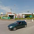 The teen was robbed near the Morrisons garage in Bridport. Picture: Google