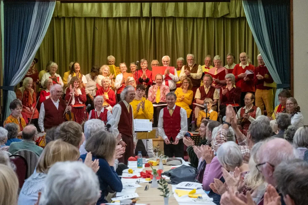 The Ridgeway Singers & Band are set to perform throughout December
