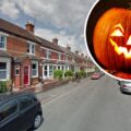 Fire crews were called to Wallbridge Avenue in Frome on Halloween