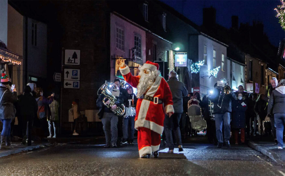 The Wincanton Christmas lights parade will take place on November 24