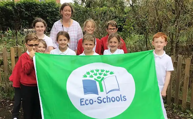 Wyke Primary School in Gillingham has earned the Eco-Schools Green Flag Award