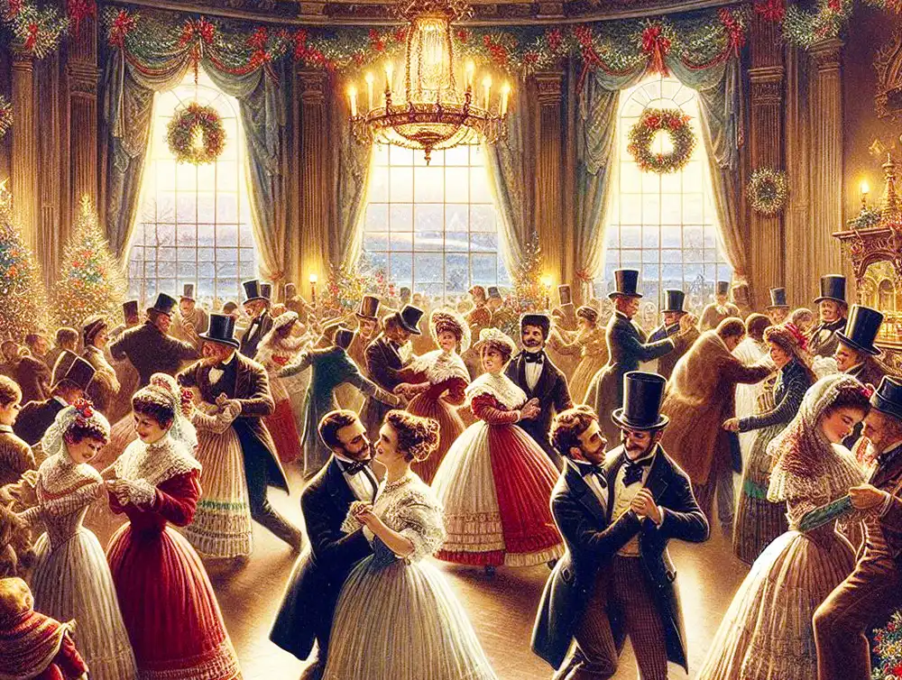 Traditionally, Christmas carols were for dancing, according to English Heritage