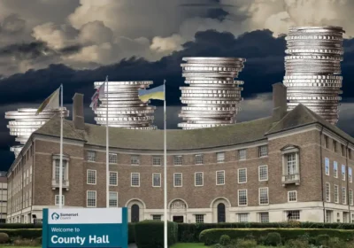 Dark financial clouds are circling over Somerset Council...