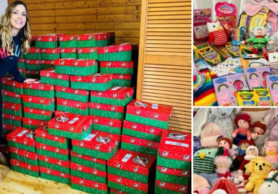 Holly Lamb has received a record number of donations this Christmas