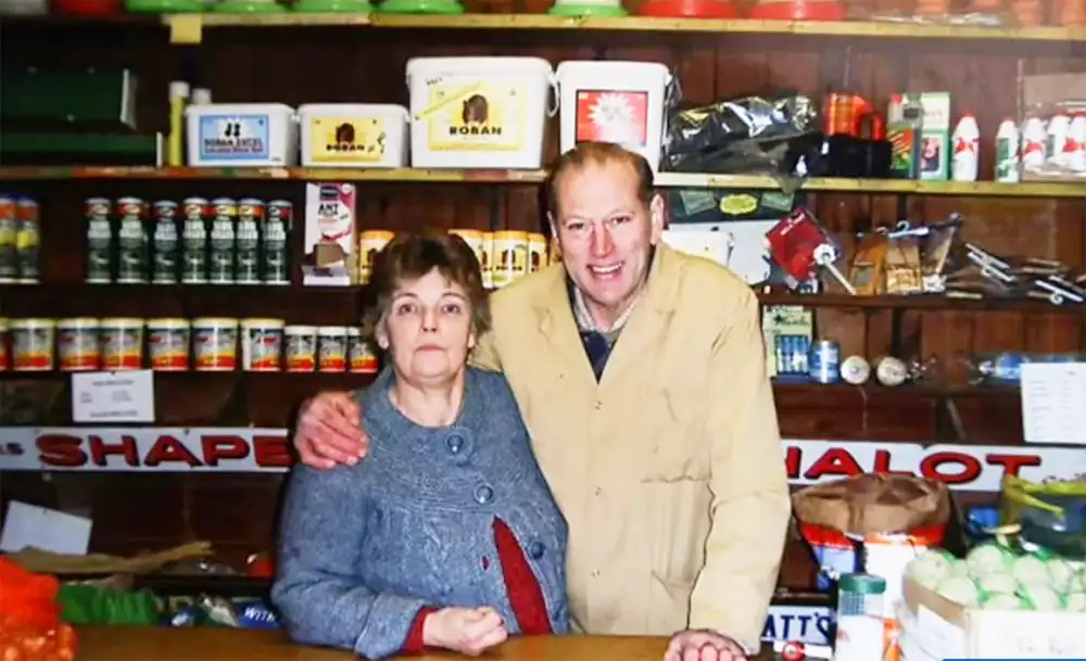 Ernest and Mary Clothier took the shop on when Mr Moore retired in 1969. Pictures: Robinson+/Somerset Council