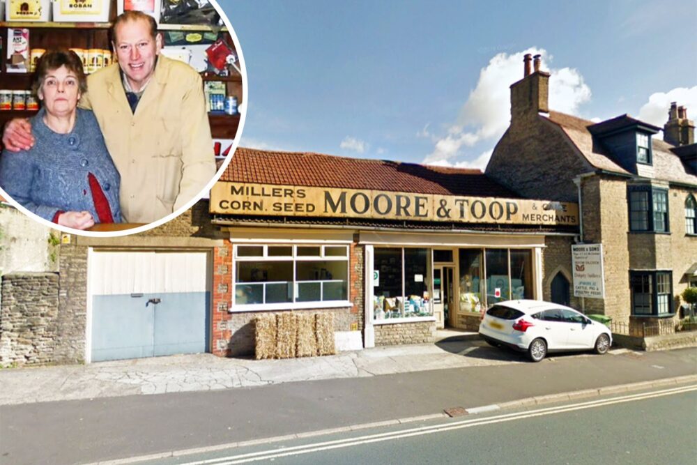 Ernest and Mary Clothier took on the Moore & Toop shop when Mr Moore retired in 1969. Picture: Robinson+/Somerset Council