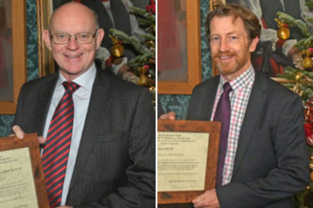 Nigel Beacom and Justin Sargent, Somerset's new Deputy Lieutenants