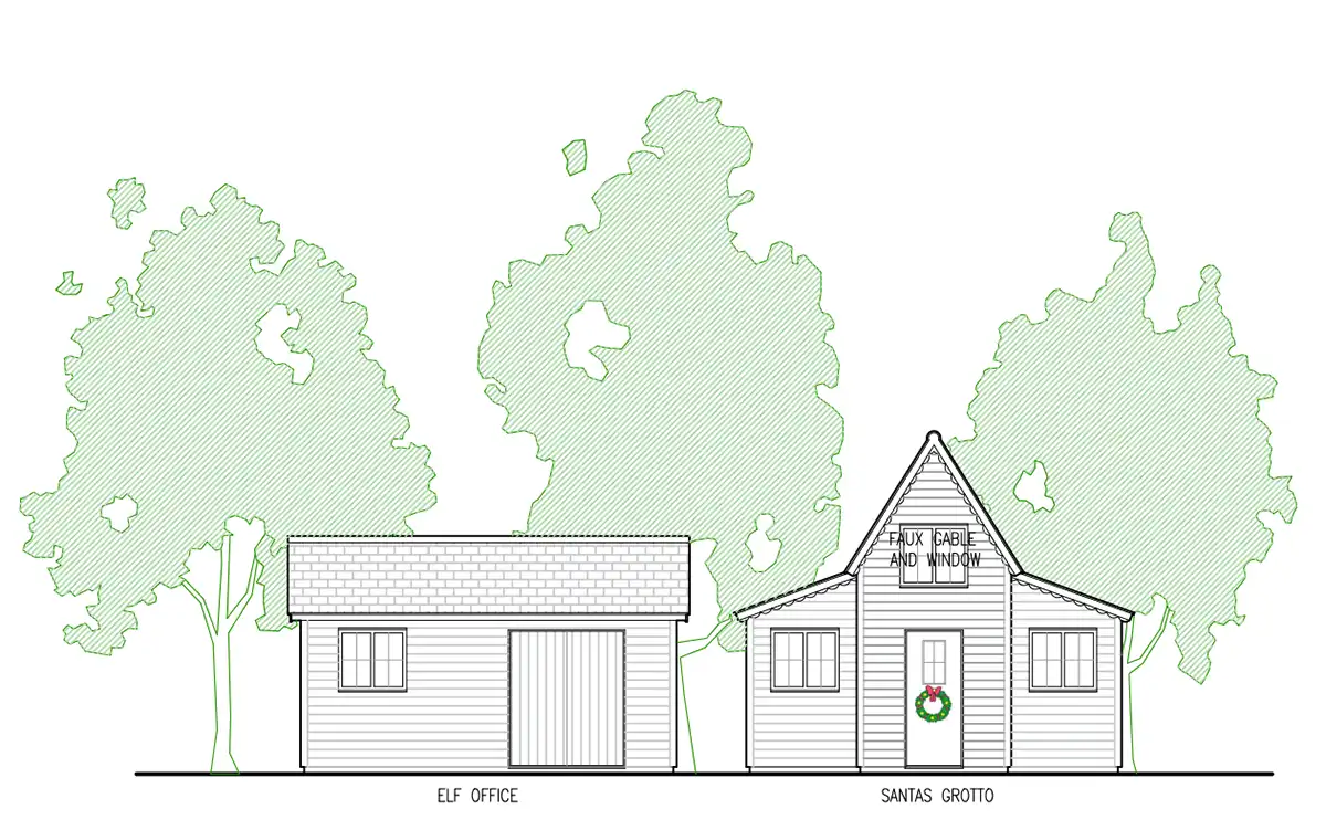 How the cabins were proposed in the application. Picture: Chris O'Brien/Somerset Council
