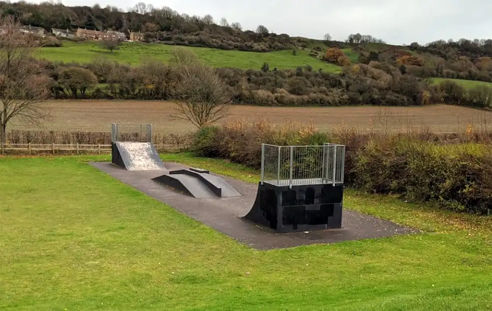 The current skatepark will be demolished, recycled, and replaced. Picture: Maverick/Somerset Council