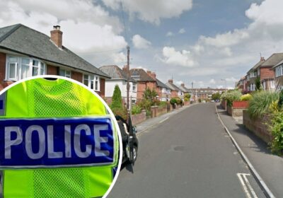 The teen was robbed in Highfield Road, Yeovil, on Wednesday evening