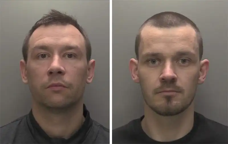 Tomas Staukauskas and Mantas Palionis, both of Hull, have been jailed. Picture: Humberside Police