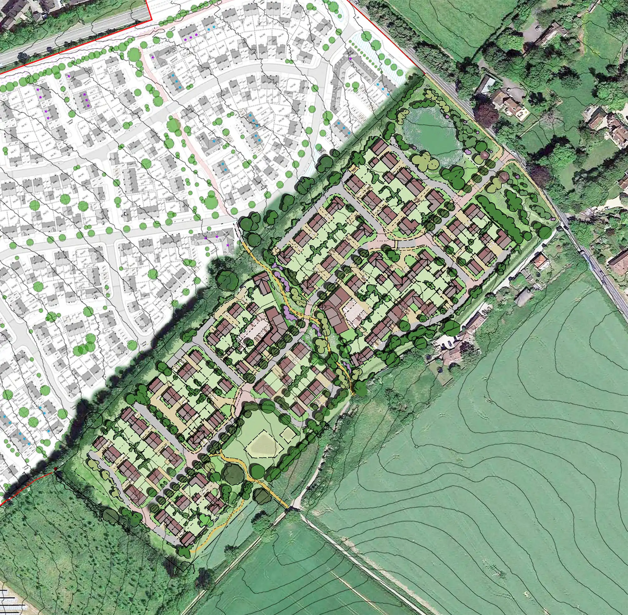 Plan for up to 135 new homes on land near Blandford The New Blackmore