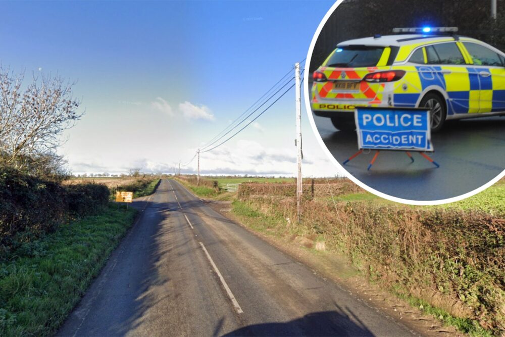 The crash happened on the A30 near Chard. Picture: Google