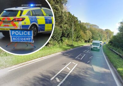 The crash happened on the A37 Long Ash Lane, near Dorchester. Picture: Google