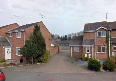 Access to the development would be through a parking courtyard in Armada Way. Picture: Google