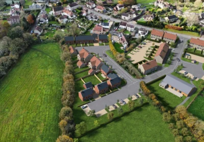 How the 30 new homes could look on land in Bourton, Dorset. Picture: Brimble Lea/Dorset Council