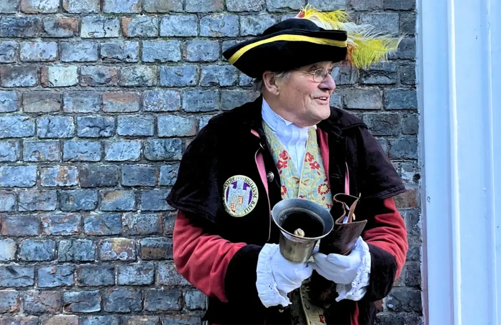 Alistair Chisholm has retired from the role of town crier in Dorchester