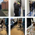 Dorset Police carried out the raids in Bridport on Wednesday morning