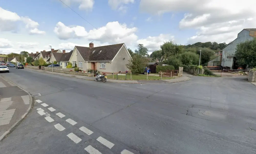 The incident unfolded in the Fulbrooks Lane area of Bridport. Picture: Google