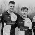 Yeovil Rugby Club players Harry Froude and Callum Regan stopped to help the elderly man