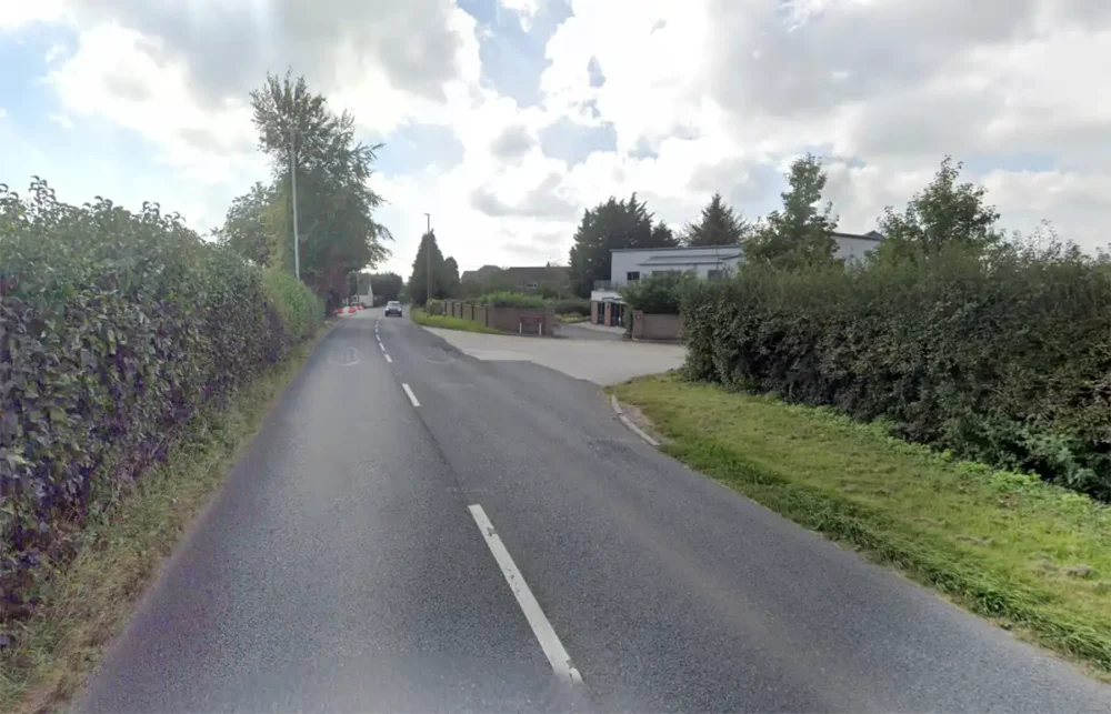 The crash happened near the Littledown Business Park in Shaftesbury in May 2023. Picture: Google