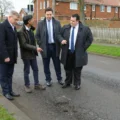 Rishi Sunak announced more money to tackle potholes last year. Picture: x?UK Prime Minister