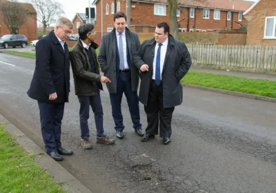 Rishi Sunak announced more money to tackle potholes last year. Picture: x?UK Prime Minister
