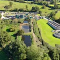 The sewage treatment site in Shaftesbury