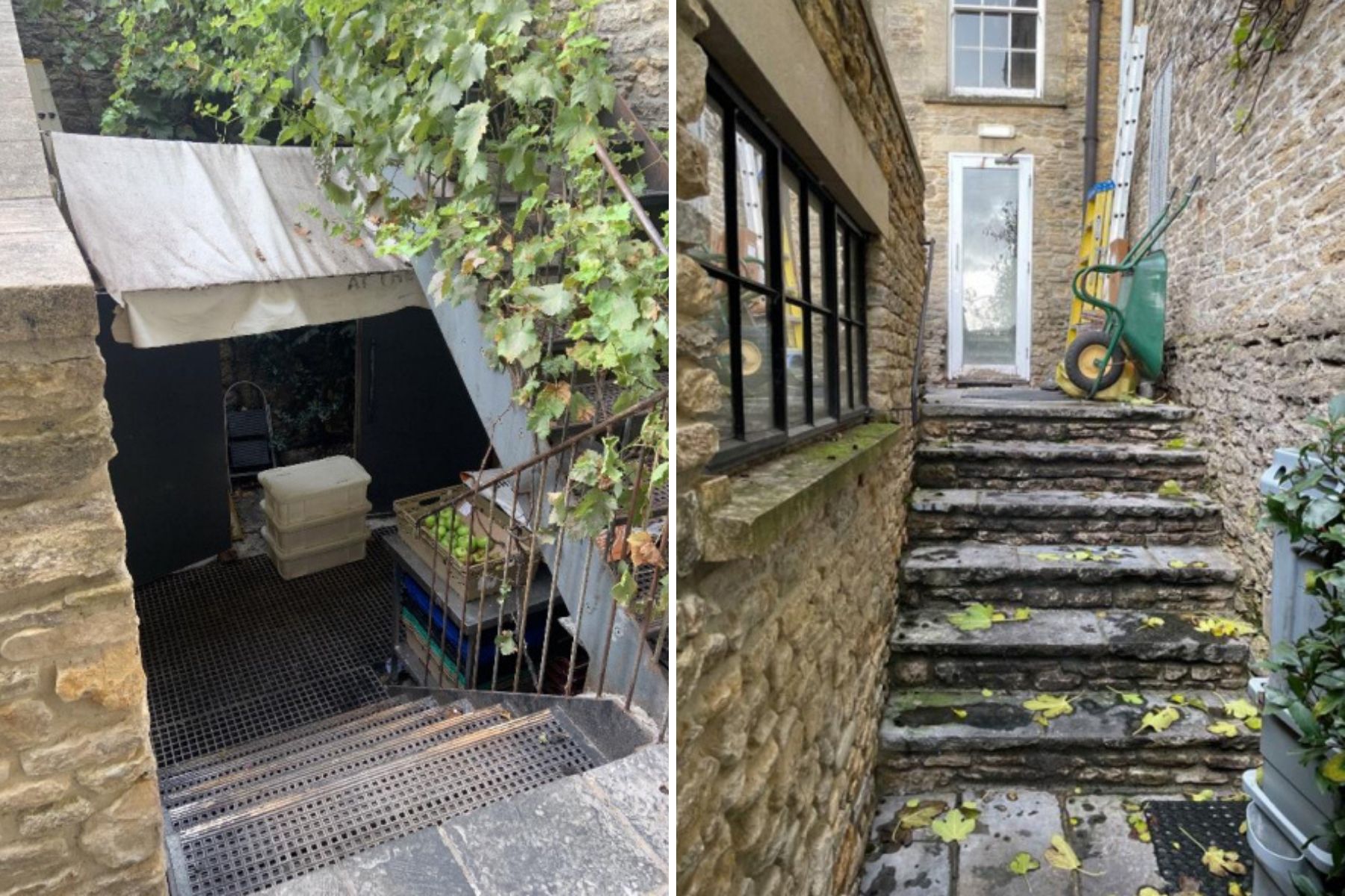 Some of the staircases and access points set to be altered in the At The Chapel buildings. Pictures: Mackenzie Wheeler/Somerset Council
