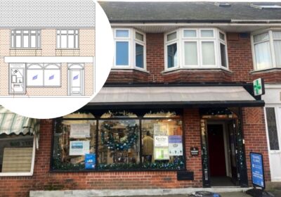 A 'collection robot' could soon be handing out prescriptions at a Dorchester pharmacy. Pictures: Black Circle/Dorset Council