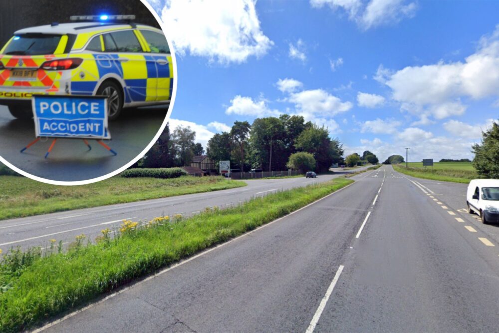 The crash happened on the A30 Babylon Hill, near Marl Lane. Picture: Google