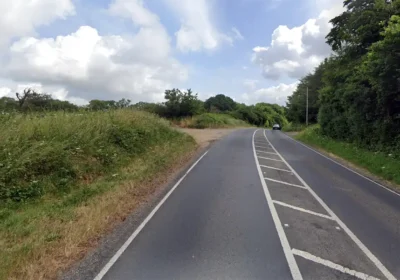The crash happened on the A354 between Milborne St Andrew and the Puddletown bypass. Picture: Google