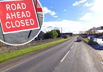 The A37 at Cannard's Grave will be shut for resurfacing work. Picture: Google