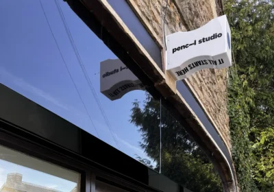 The sign outside Pencil Studio in Frome. Picture: Pencil Studio/Somerset Council